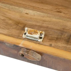 Armoire<Made in Meubles Armoire à  lattes en bois coloré Ethnik