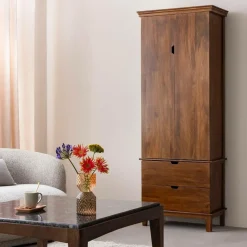 Meuble De Rangement<Made in Meubles Armoire en bois de manguier Remick