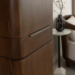 Armoire<Made in Meubles Armoire en bois de manguier foncé Aléna