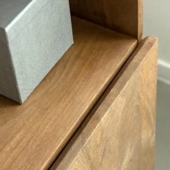 Armoire<Made in Meubles Armoire en bois de manguier et métal Isil