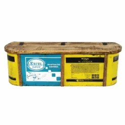 Banc<Made in Meubles Banc coffre en bois et métal recyclé Victorine