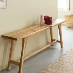 Banc<Made in Meubles Banc en bois d'acacia massif Orane