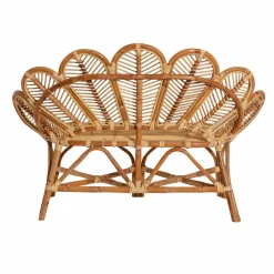Chaise De Jardin<Made in Meubles Banquette fleur de jardin en rotin Rattan