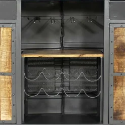 Meuble Bar<Made in Meubles Bar camion en métal gris Tata