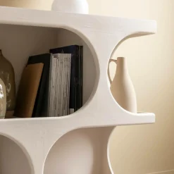 Bibliothèque|Etagère<Made in Meubles Bibliothèque en bois blanc peint Niklas