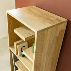 Bibliothèque|Etagère<Made in Meubles Bibliothèque en bois de manguier Read