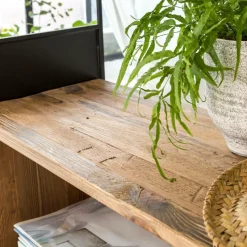 Bibliothèque<Made in Meubles Bibliothèque en bois recyclé 180 cm Blaise