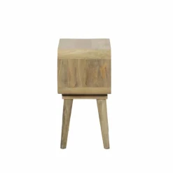 Bout De Canapé & Sellette<Made in Meubles Bout de canapé avec niche en bois de manguier Maëva