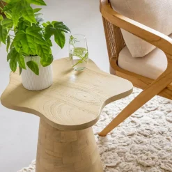 Bout De Canapé & Sellette<Made in Meubles Bout de canapé en bois de manguier Merlin