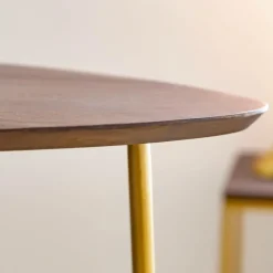 Bout De Canapé & Sellette<Made in Meubles Bout de canapé en bois de manguier et métal Léon