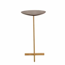 Bout De Canapé & Sellette<Made in Meubles Bout de canapé en bois de manguier et métal Léon