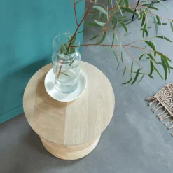 Bout De Canapé & Sellette<Made in Meubles Bout de canapé en bois de manguier Horace