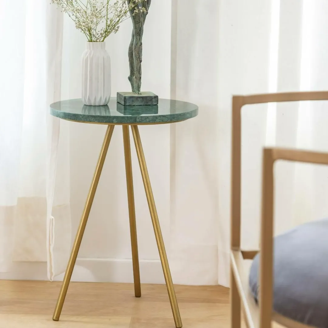 Bout De Canapé & Sellette<Made in Meubles Bout de canapé en marbre Eva