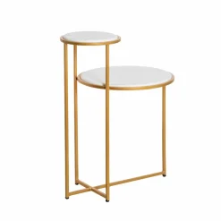 Bout De Canapé & Sellette<Made in Meubles Bout de canapé en marbre Rosita