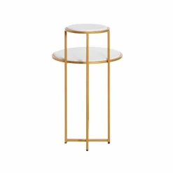 Bout De Canapé & Sellette<Made in Meubles Bout de canapé en marbre Rosita