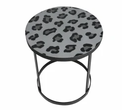 Bout De Canapé & Sellette<Made in Meubles Bout de canapé en métal noir Gwen