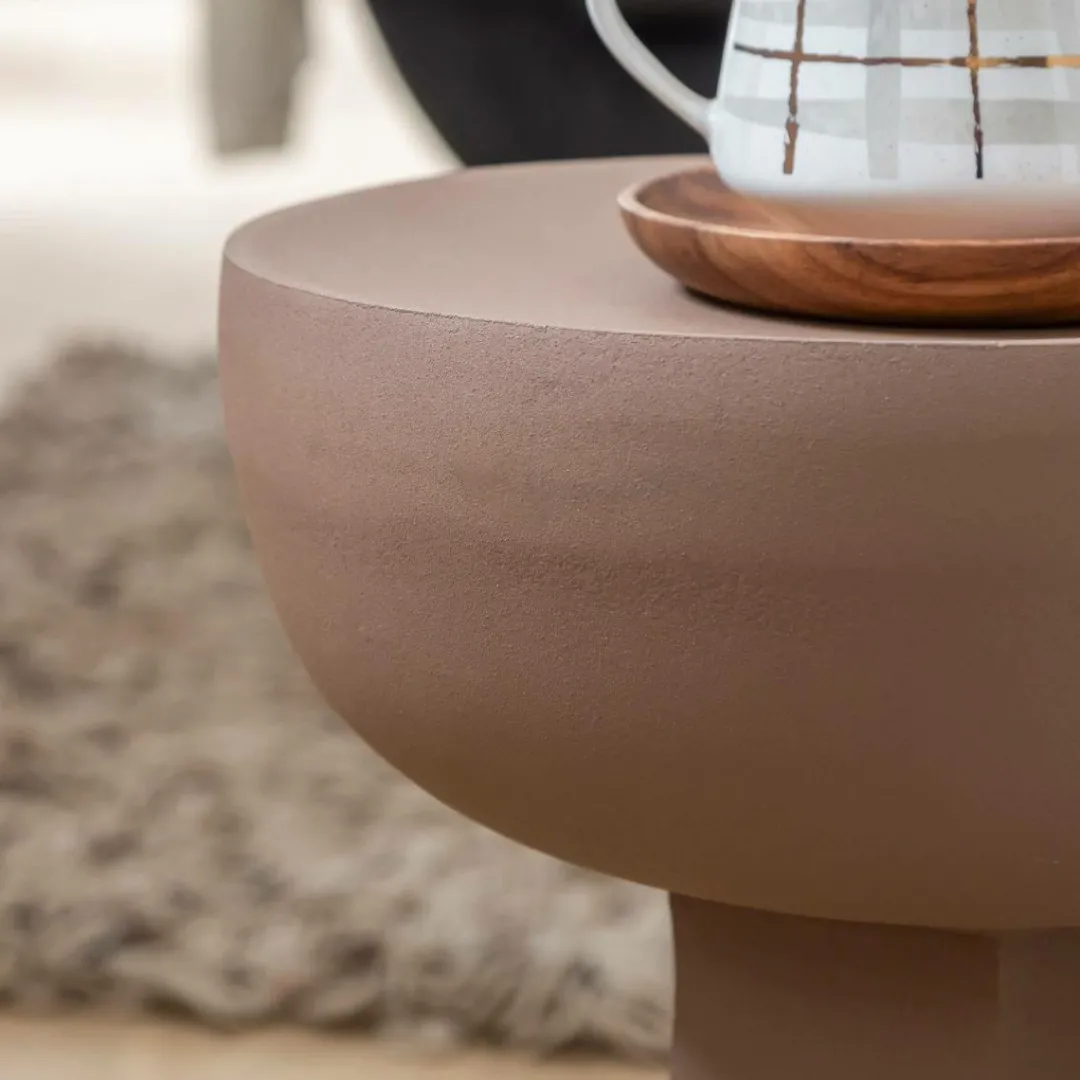 Bout De Canapé & Sellette<Made in Meubles Bout de canapé marron Marguerite