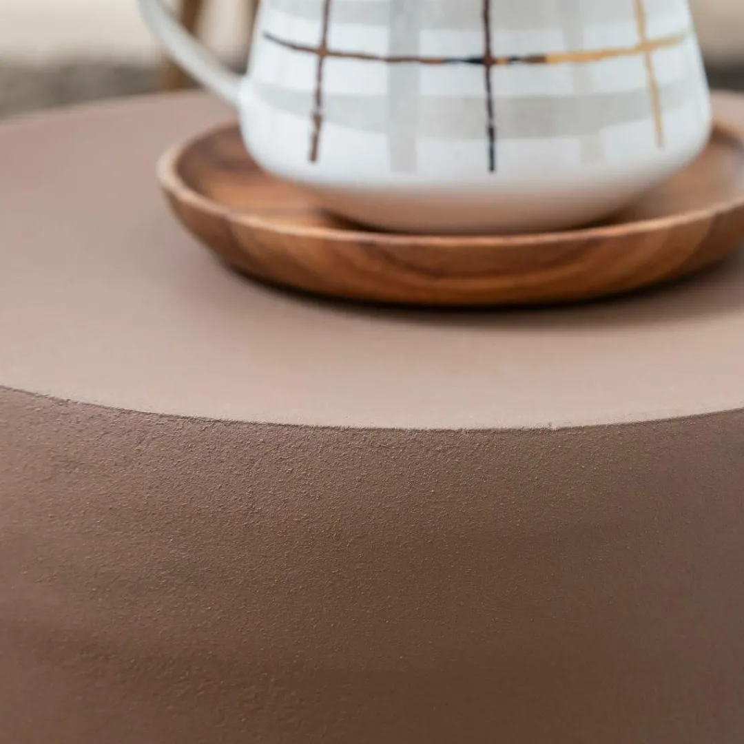 Bout De Canapé & Sellette<Made in Meubles Bout de canapé marron Marguerite