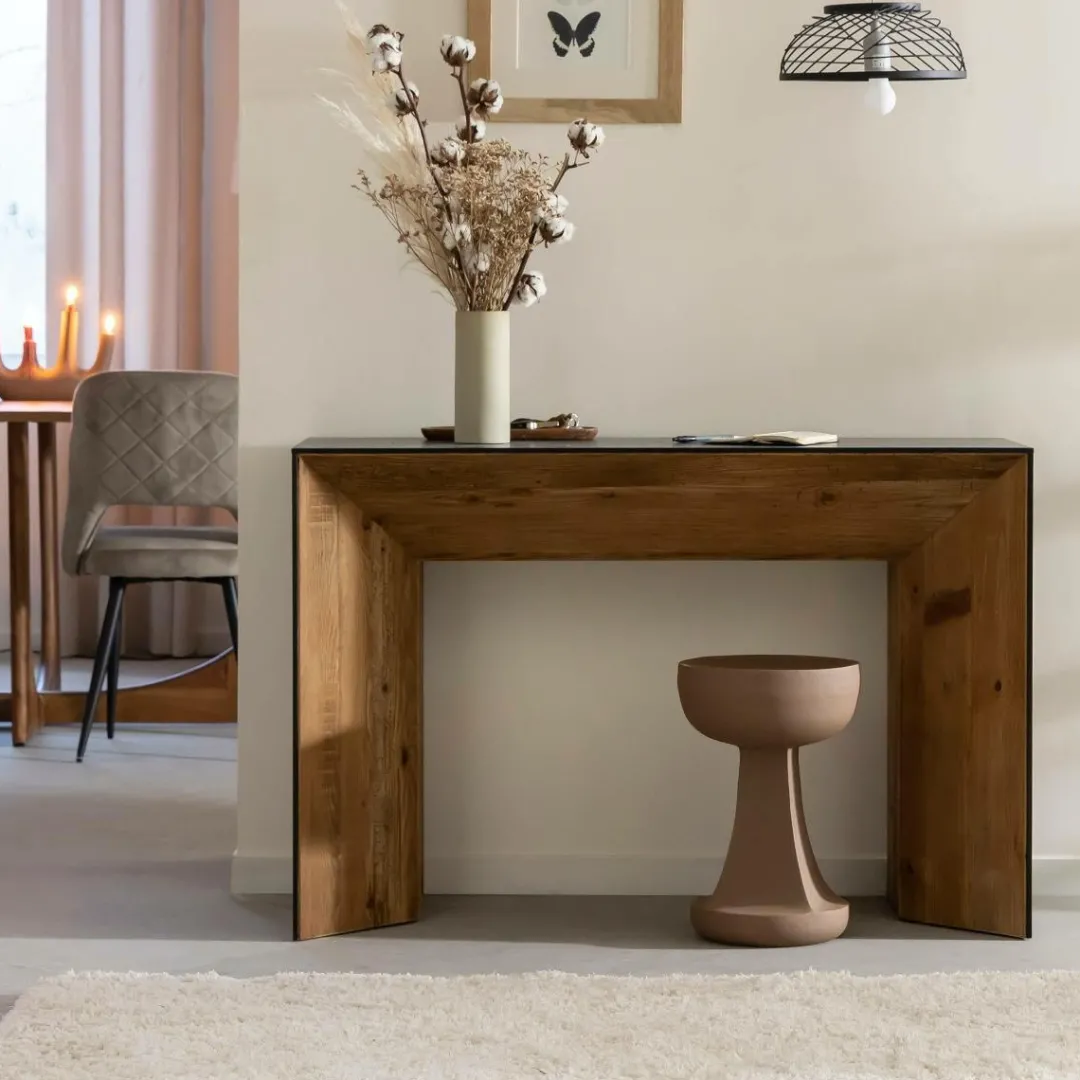 Bout De Canapé & Sellette<Made in Meubles Bout de canapé marron Marguerite