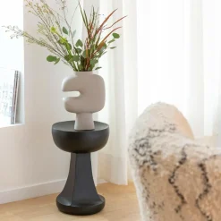 Bout De Canapé & Sellette<Made in Meubles Bout de canapé noir Marguerite