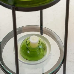 Bout De Canapé & Sellette<Made in Meubles Bout de canapé plateau en verre Lise