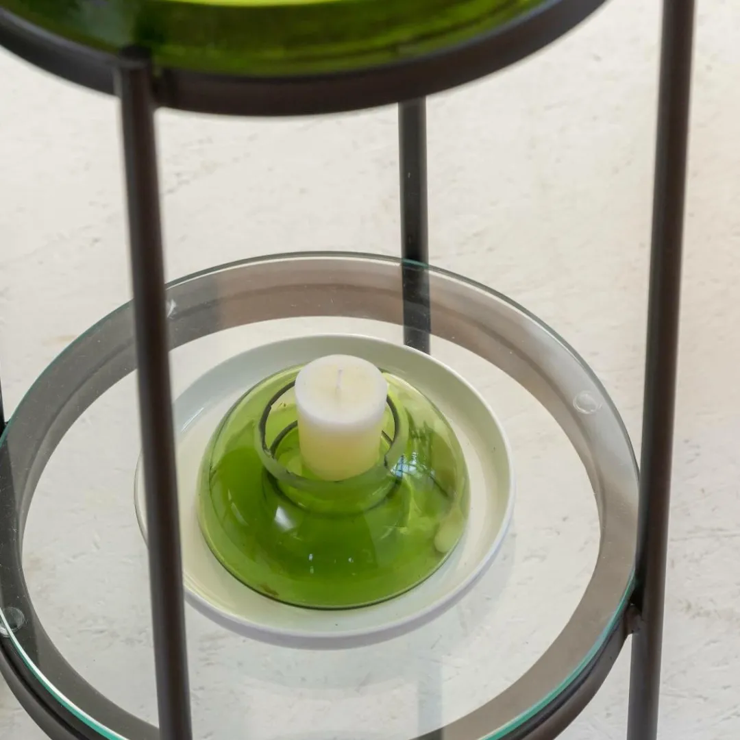 Bout De Canapé & Sellette<Made in Meubles Bout de canapé plateau en verre Lise