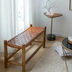 Bout De Canapé & Sellette<Made in Meubles Bout de canapé triangle en marbre Maxime