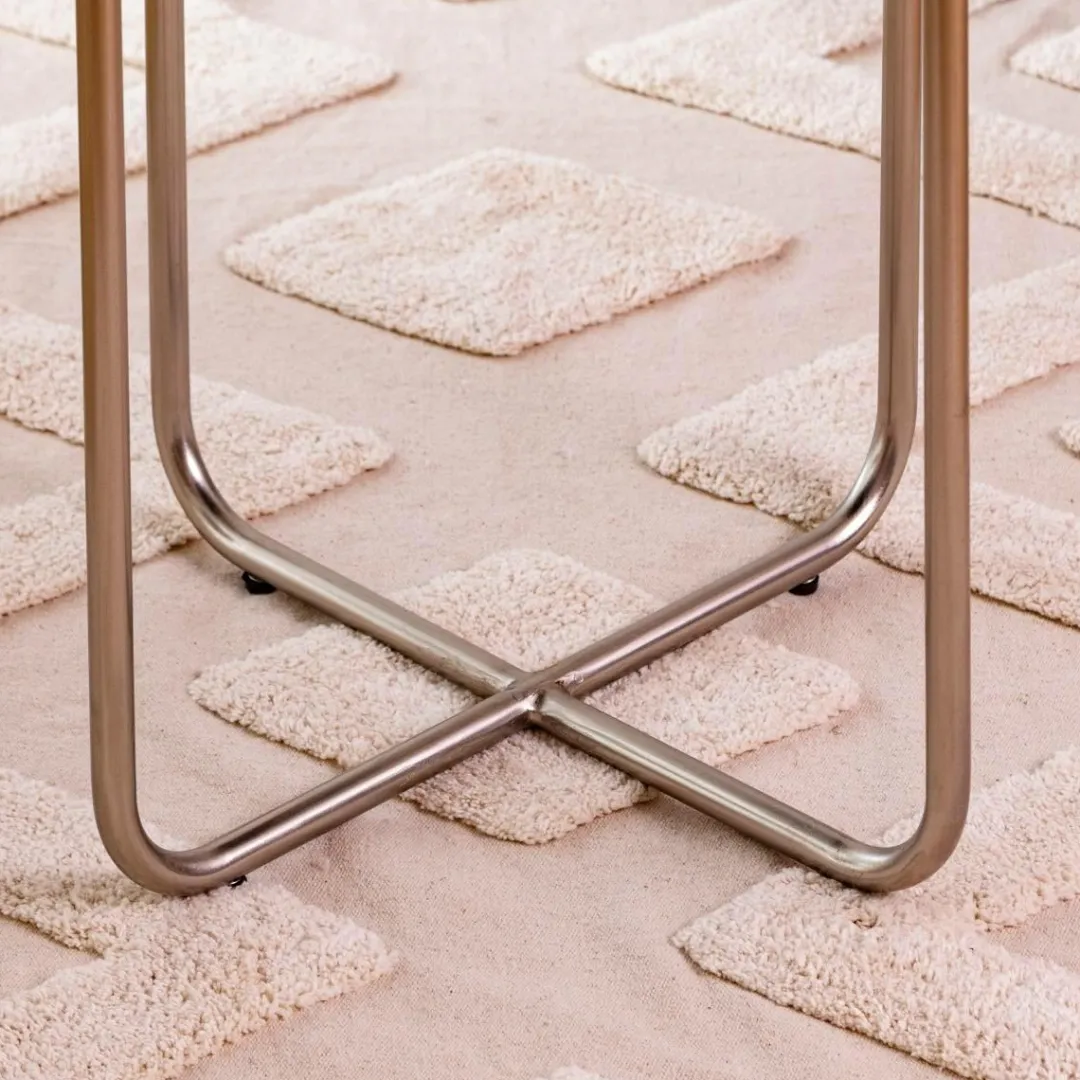 Bout De Canapé & Sellette<Made in Meubles Bout de canape en marbre et métal Charlize