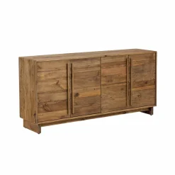 Buffet<Made in Meubles Buffet 4 portes en bois recyclé Blaise
