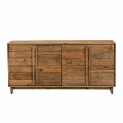 Buffet<Made in Meubles Buffet 4 portes en bois recyclé Blaise