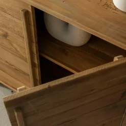 Buffet<Made in Meubles Buffet 4 portes en bois recyclé Blaise