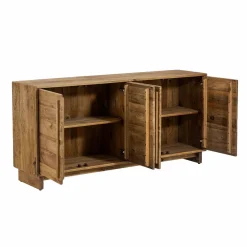 Buffet<Made in Meubles Buffet 4 portes en bois recyclé Blaise
