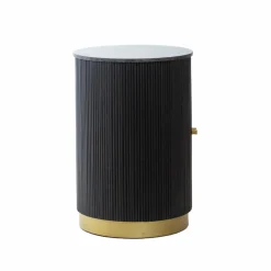 Buffet|Meuble Bar<Made in Meubles Buffet bar en bois de manguier et marbre Isaac