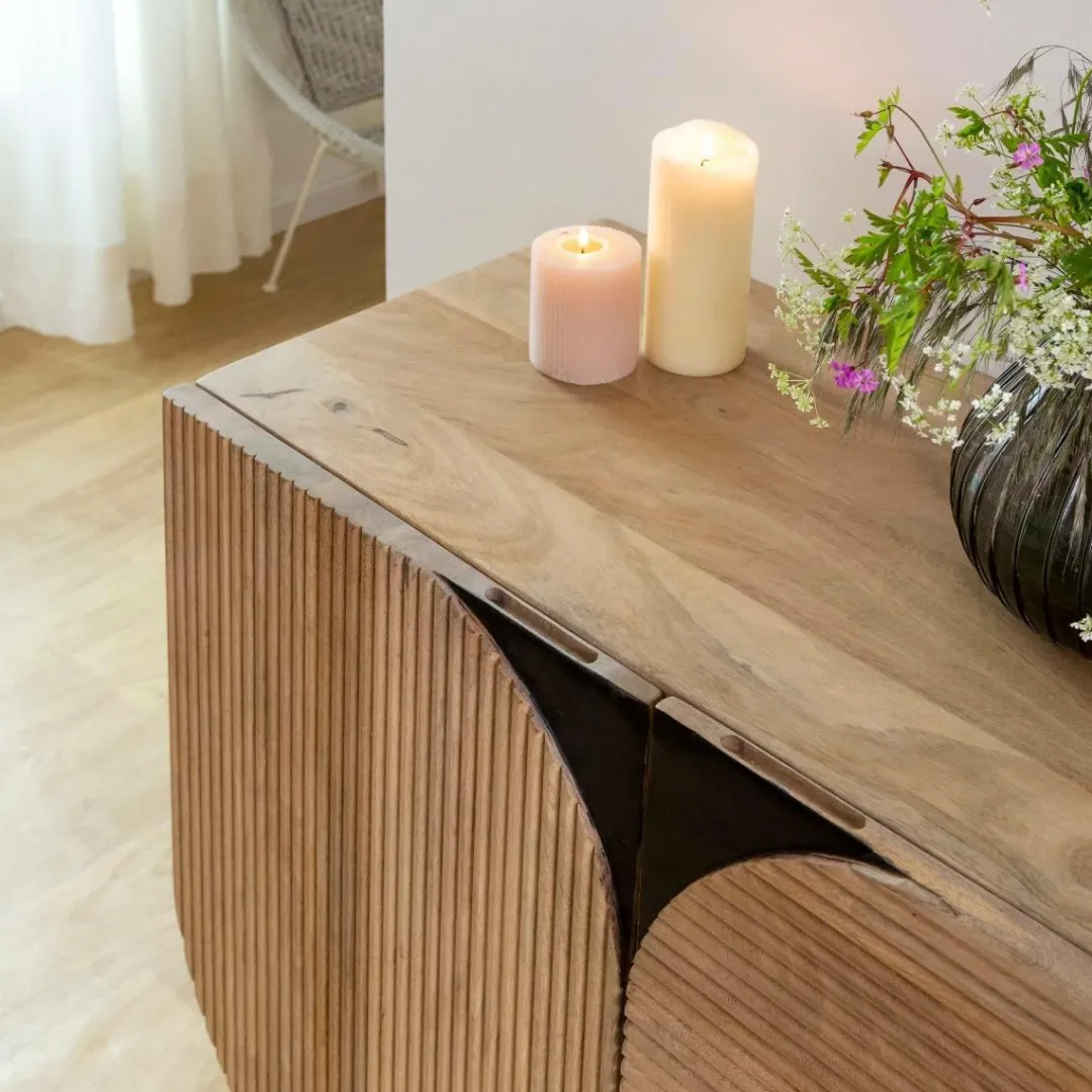 Buffet<Made in Meubles Buffet bois de manguier Loëvan