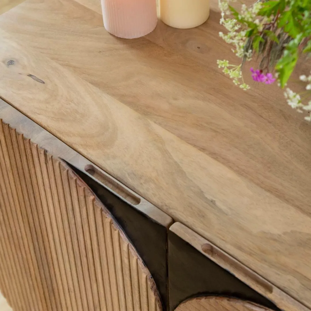 Buffet<Made in Meubles Buffet bois de manguier Loëvan