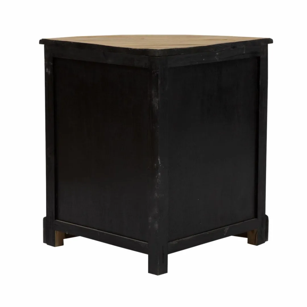 Buffet<Made in Meubles Buffet d'angle en bois recyclé Garance