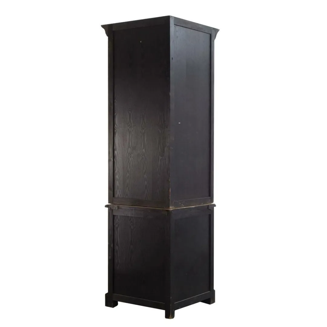 Buffet<Made in Meubles Buffet d'angle haut en bois recyclé Garance