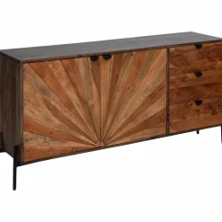 Buffet<Made in Meubles Buffet en bois d'acacia Elvira