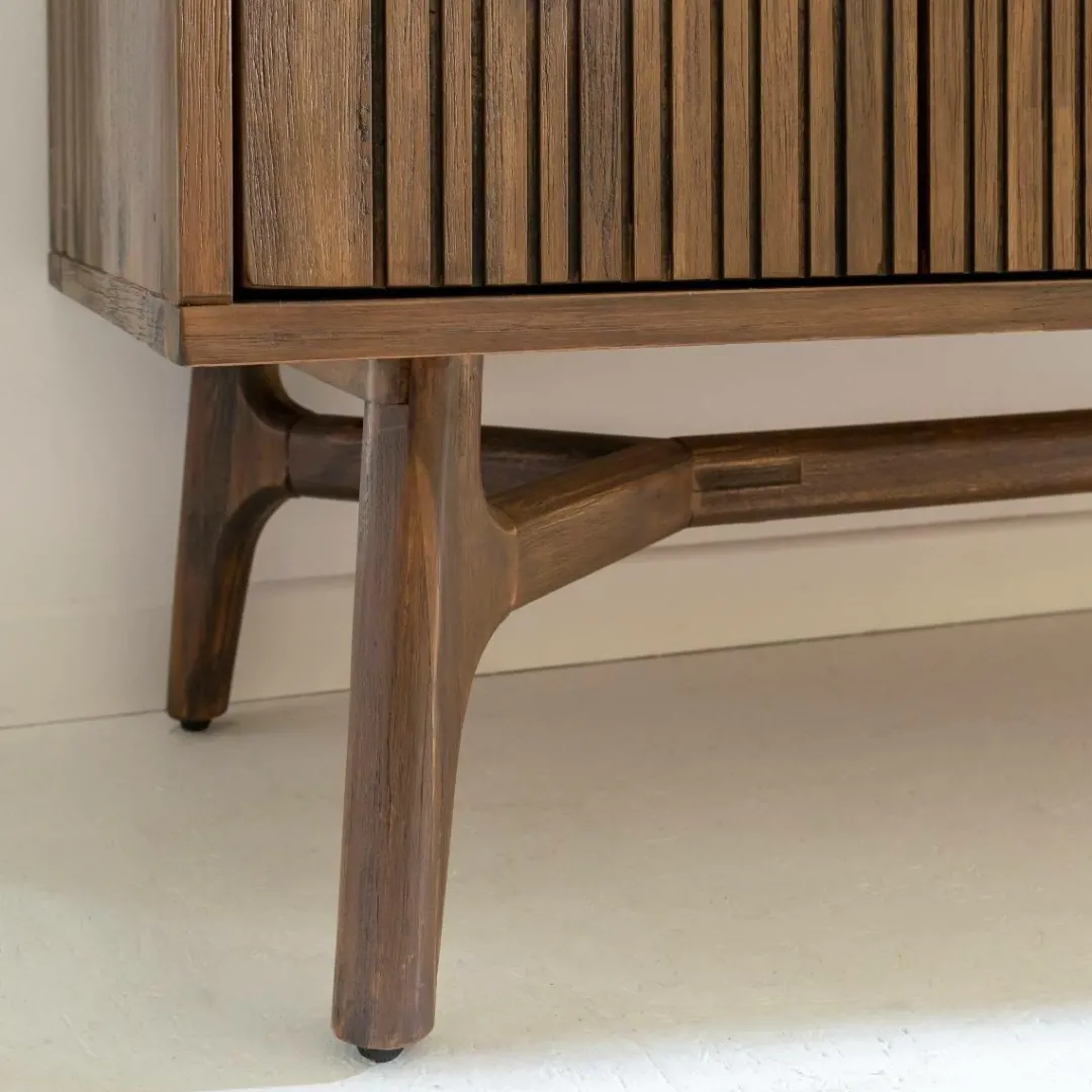 Buffet<Made in Meubles Buffet en bois d'acacia Elie