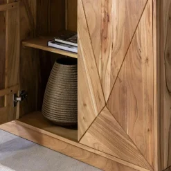 Buffet<Made in Meubles Buffet en bois d'acacia Ezéa