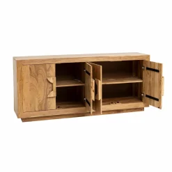 Buffet<Made in Meubles Buffet en bois d'acacia Lonni