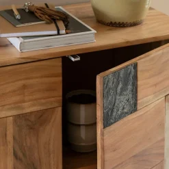 Buffet<Made in Meubles Buffet en bois d'acacia Renaud