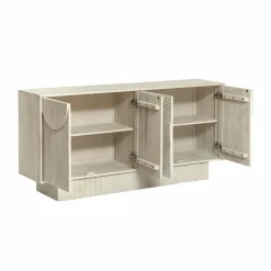 Buffet<Made in Meubles Buffet en bois de manguier blanchi Miliam