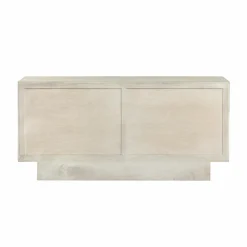 Buffet<Made in Meubles Buffet en bois de manguier blanchi Miliam