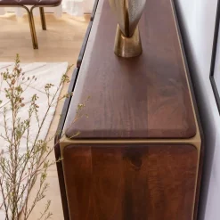 Buffet<Made in Meubles Buffet en bois de manguier Lisette