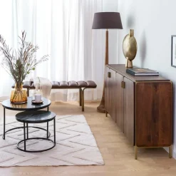 Buffet<Made in Meubles Buffet en bois de manguier Lisette