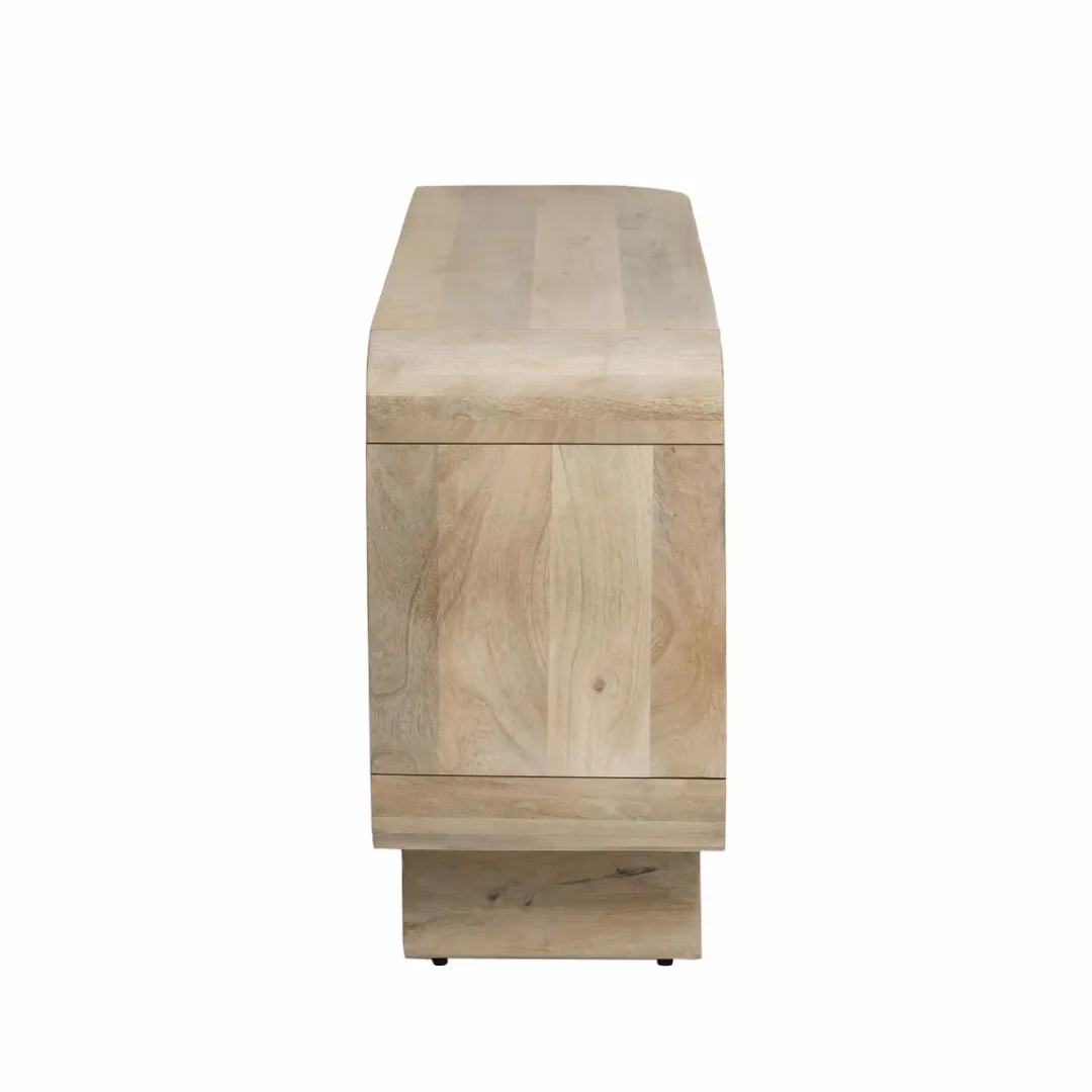 Buffet<Made in Meubles Buffet en bois de manguier clair Yoni