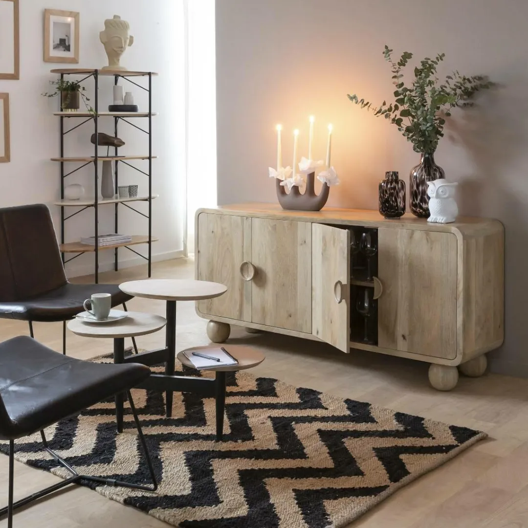 Buffet<Made in Meubles Buffet en bois de manguier Horta