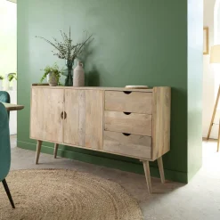 Buffet<Made in Meubles Buffet en bois de manguier Augustine