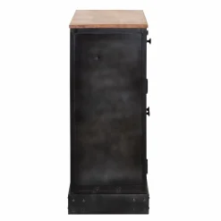 Buffet<Made in Meubles Buffet en bois de manguier et cannage Ezra